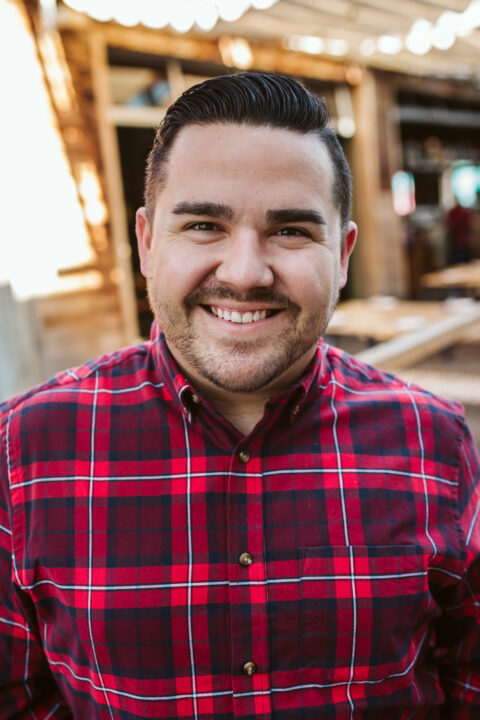 headshot of staff member Justin Vierela, Philanthropy Officer