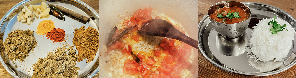 Spice Waala Rajma And Cumin Rice - spices, cooking, final dish